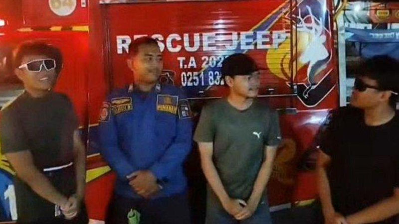 3 Remaja Bogor Minta Diantar Damkar Usai Lari Malam